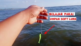 fishing in the sea soft lure bait