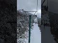 views from the flyer #chairlift #ski #skiing #vermont #VT #skitheeast #flyer