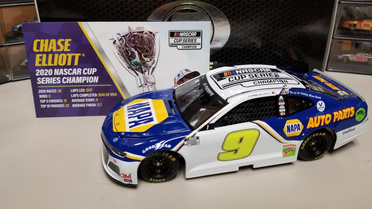 NASCAR Diecast Review: 2020 Chase Elliott Cup Series Champion 1/24 Elite.