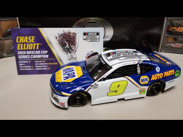 NASCAR Diecast Review: 2020 Chase Elliott Cup Series Champion 1/24 Elite. -  YouTube
