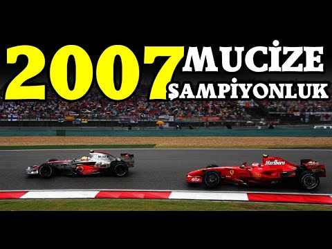 F1 2007 Mucize Şampiyonluk Hamilton v Raikkonen I Sezonun Son 2 Yarışı ve Ferrari'nin Son Şampiyonu