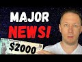 MAJOR NEWS!! Fourth Stimulus Check Update Today 2021 & Daily News