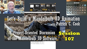 TS1.107 - Using DJV to review our animation, more (see description)- Mandelbulb3D Tutorial Series 1