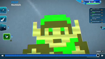 Legend of Zelda game on Project Spark WIP - Fun with 8 bit Pixel Art