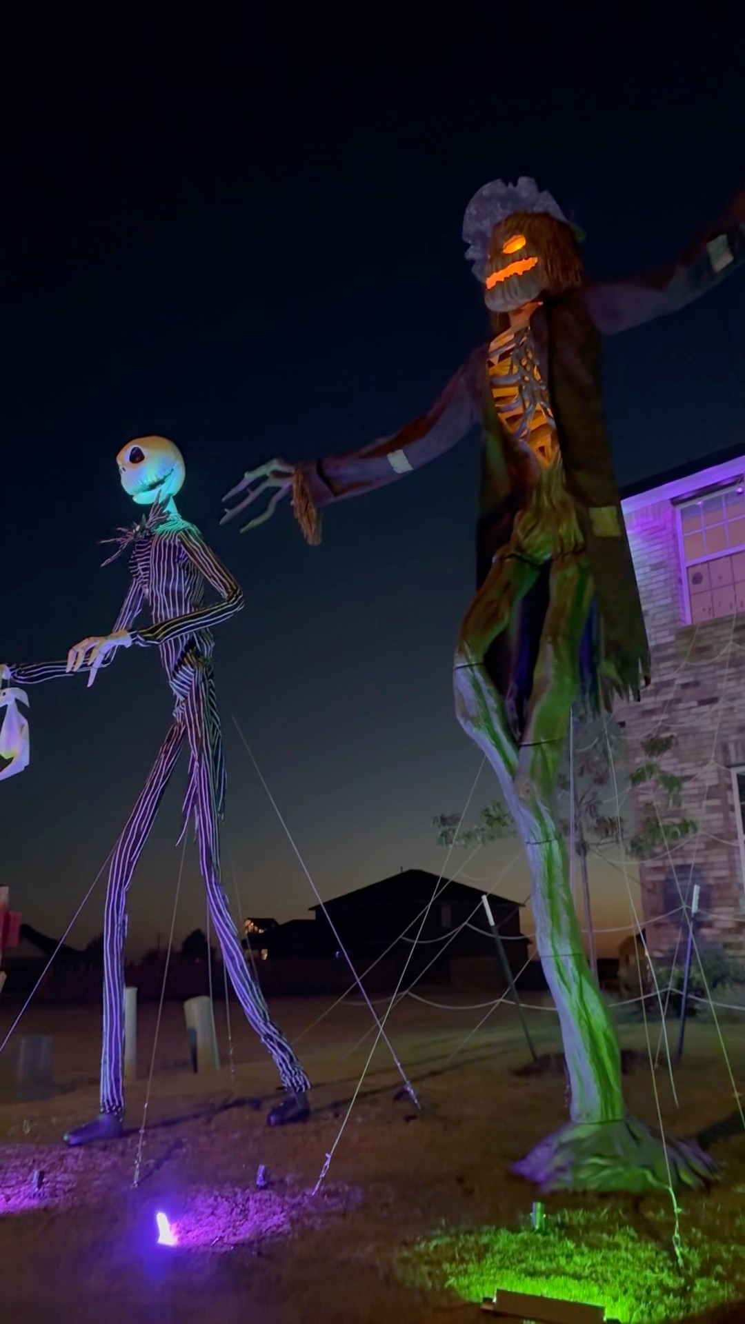 Massive 15 ft Worricrow from Home Depot! | Animated Halloween Prop