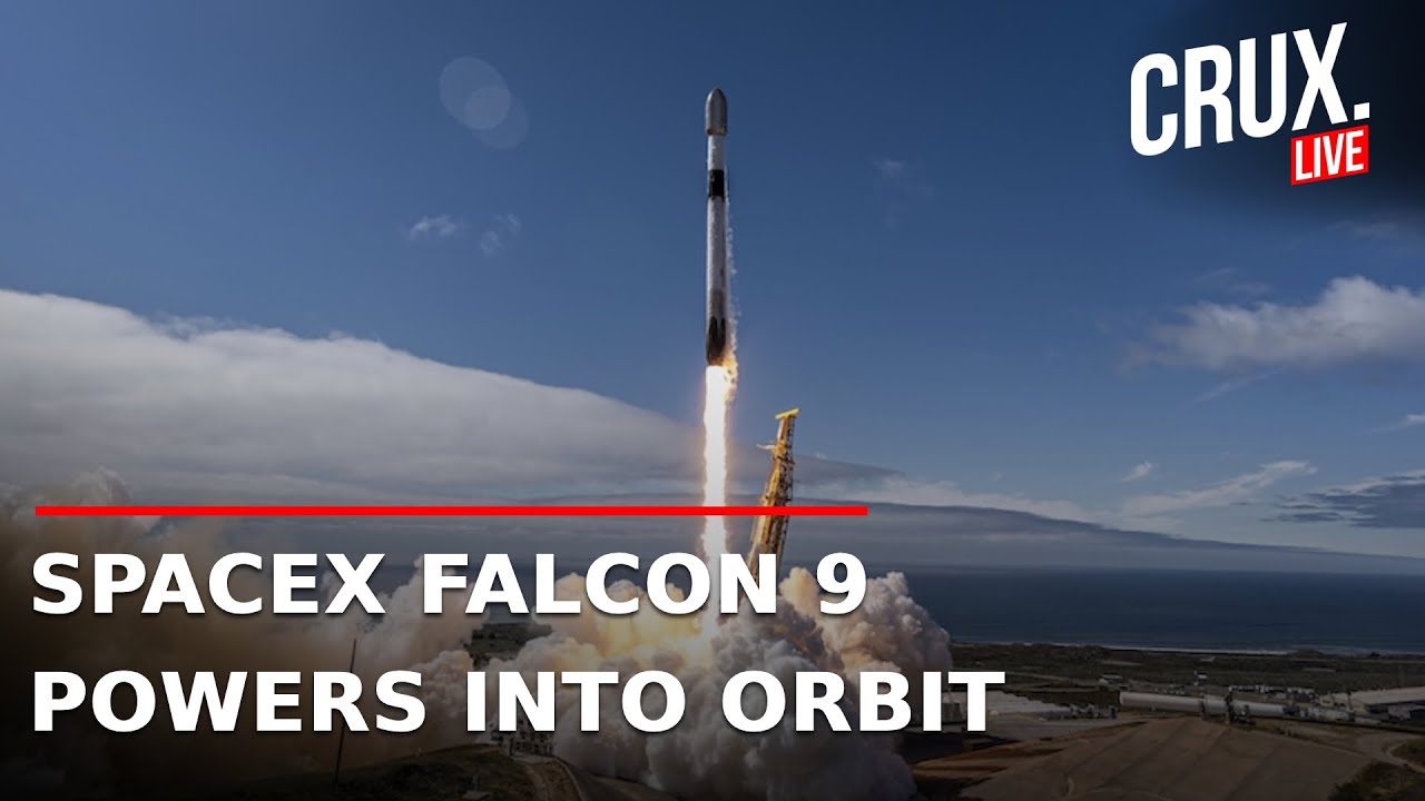 SpaceX Launch LIVE | Watch: Booster Lands After Falcon 9 Rocket ...