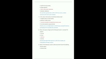 IMSA Traffic Signal Senior Field Technician III Certification Exam Questions And Correct Answers  Ve