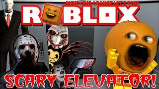 Roblox: THE SCARY ELEVATOR 😱 👻👹 [Annoying Orange Plays]