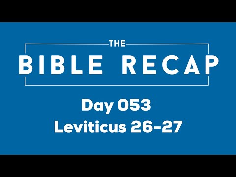 Day 053 (Leviticus 26-27)