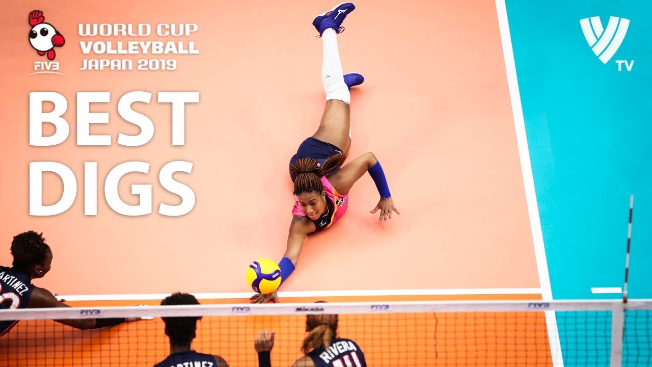 Best DIGS (so far!) Womens Volleyball World Cup 2019