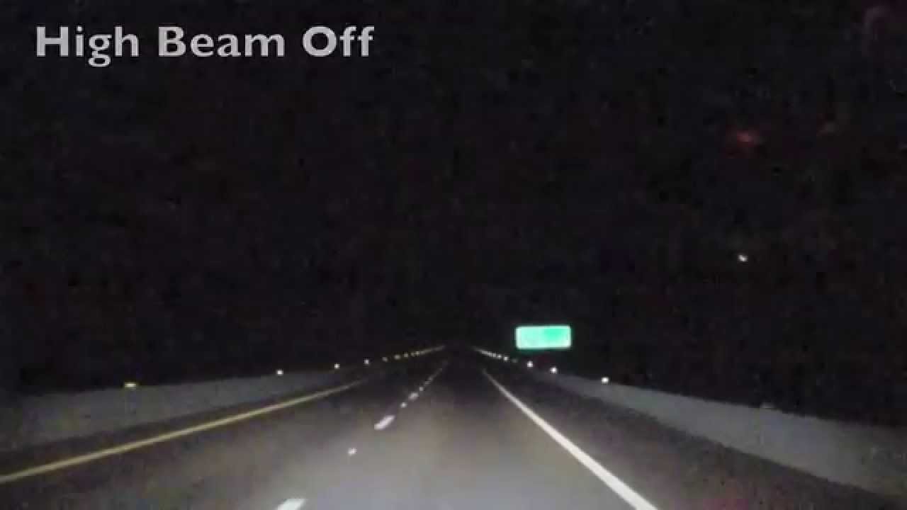 H4 Headlamps vs LED Light Bar Comparison YouTube