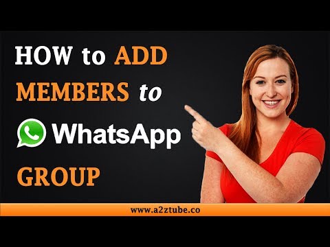 AndroidデバイスのWhatsAppグループにメンバーを追加する方法