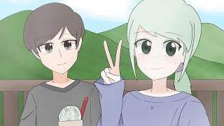 Mint & Chocolate | Time lapse drawing | イラストメイキング