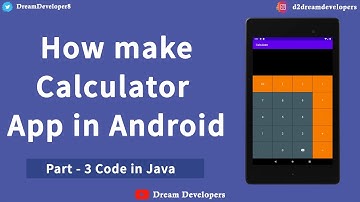 How to Create Calculator App in Android || Part 3 Code in Java || Android Project.