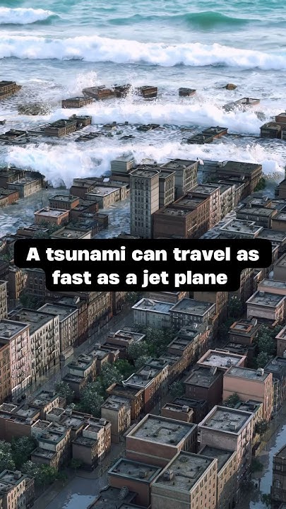 How fast can a tsunami travel