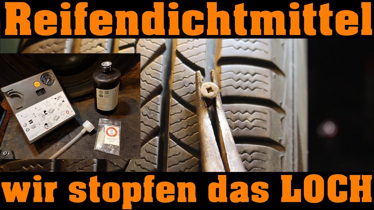 VW Reifendichtmittel im TEST 🔧 