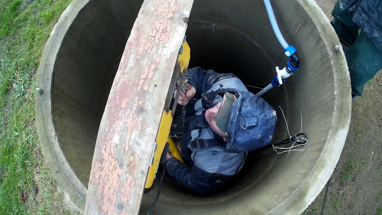 автономная канализация без откачки и поломка насоса для водоснабжения ...