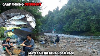 Stay overnight in Lubuk Sarang Ikan Favorite Spot for | Fish Hunters Camp Fishing Cooking Overnight