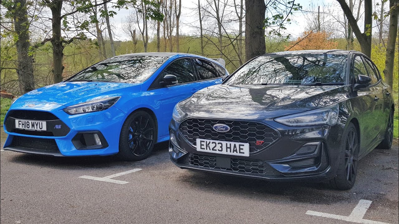 My 2018 MK3 Ford Focus RS vs 2023 Ford Focus MK4.5 Facelift ST