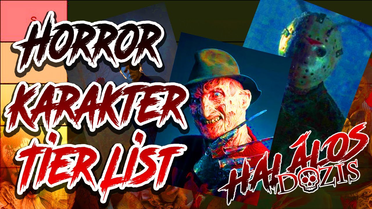 Horror Film Karakter Tier List /Halálos Dózis podcast 03/ - YouTube