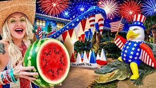 We Threw a 4th of July Party for Our Alligators Crocodiles