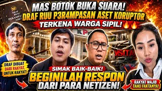 CRITICAL‼️THE ASSET FORFEITURE BILL DRAFT APPARENTLY AFFECTS CIVILIANS TOO⁉️HERE IS MAS TEGUH'S TAKE