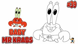 How To Draw Baby Mr Krabs from SpongeBob screenshot 5
