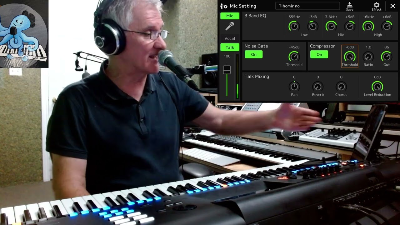 Yamaha Genos 2 Vocal and Harmony Tuning