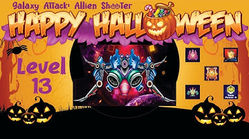Happy Halloween Event 2021 Level 13 Zambario Gamers | Galaxy Attack Alien Shooter | Boss Insectera