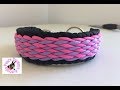 Wavy falls paracord dog collar instructions