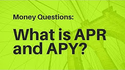 Difference between APR and APY? COMPOUND INTEREST! 