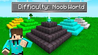 SUPER DUPER GAMPANG ! Aku Tamatin Minecraft Dengan Mode NOOB !