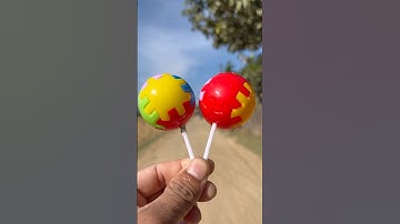 2 Ta Roll cube with 2 Lollipop Unboxing 😍😱