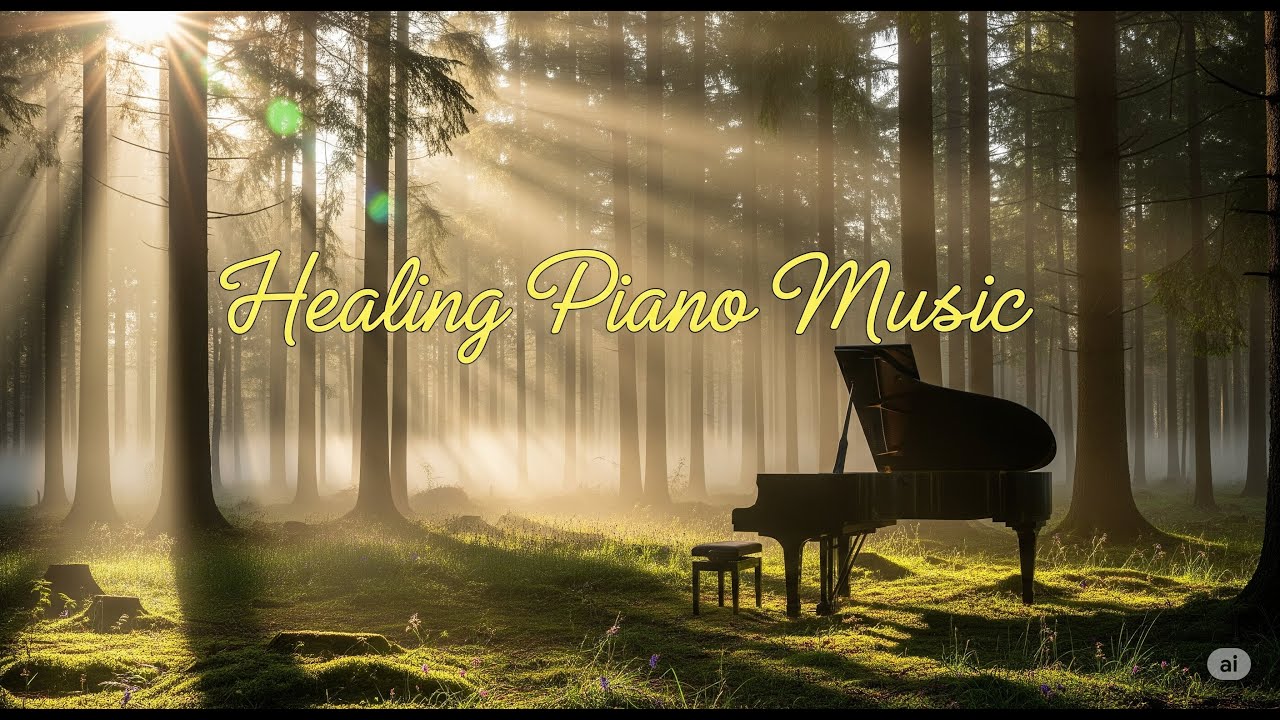 Healing Piano Music – Peaceful & Relaxing Background for Stress Relief ...