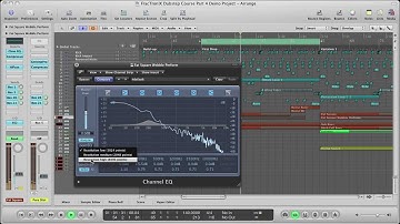 Refining the Mix - Excerpt from FracTroniX Dubstep Production Course made in Logic Pro