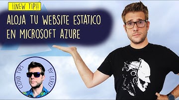 Aloja tu website estático en Microsoft Azure