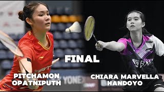 Great Play! Pitchamon Opatniputh against Chiara Marvella Handoyo at WJC 2023 Badminton