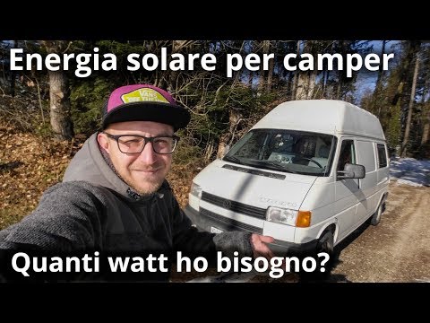 Video: Di quanti pannelli solari ho bisogno per alimentare il mio camper?