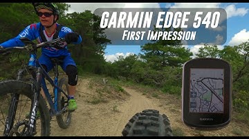 Garmin Edge 540, first impression on MTB in Zona Zero ZZ019