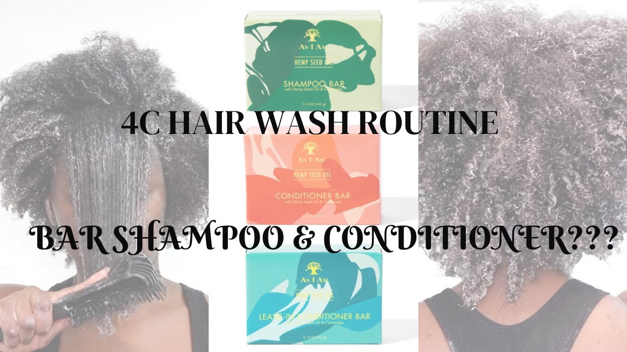WASH DAY ROUTINE | FEAT. AS I AM NATURALLY NEW SUSTAINABLE BAR PRODUCTS