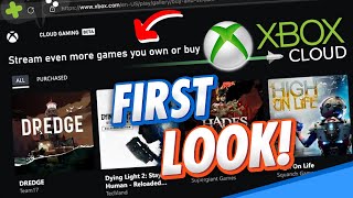 XBOX Cloud Play Your OWN Games - FIRST LOOK!