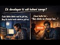 Behind Every Smooth App | Real Life of a Developer 💻😢 #DeveloperLife #ITReality