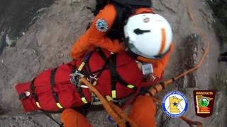 Helicopter Rescue: Troopers, St. Paul Fire Rescue Hiker Near Split Rock Lighthouse