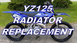 How to Change YZ125 Radiators