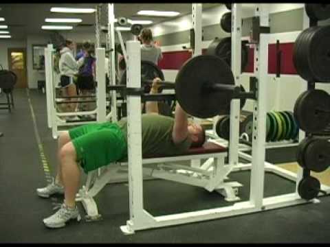 Machine chest press exercise instructions and video