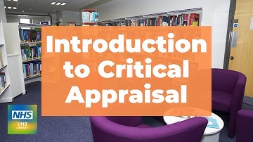 Introduction to Critical Appraisal