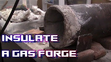 Insulating a Blacksmithing Forge