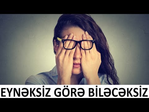 Video: Gözyaşardıcılığı Necə Aradan Qaldırmaq Olar