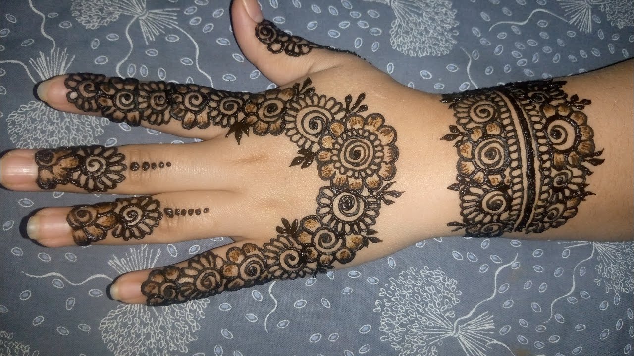 Eid Special Mehndi Design || Kinza Creation || Simple mehndi designs ...