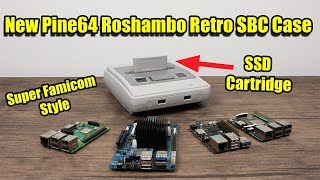 New Pine64 Roshambo Retro SBC Case for Raspberry pi Rockpro64 rock64 Tinker Board and more screenshot 4